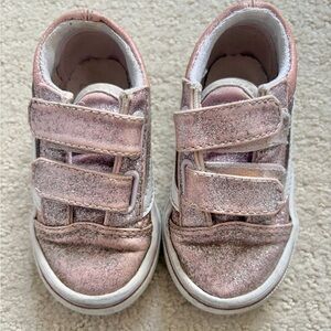 Vans Pink Sparkle Walker Shoes